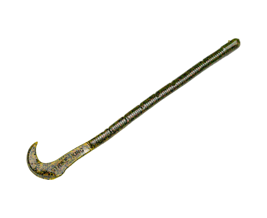 RAGE THUMPER WORM 10 WATERMELON RED FLAKE image 0