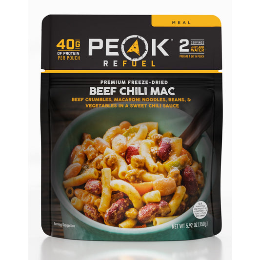 PEAK MEALS BEEF CHILI MAC image 0
