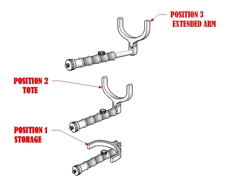 ANTLER PRO BOW CRUTCH image 2