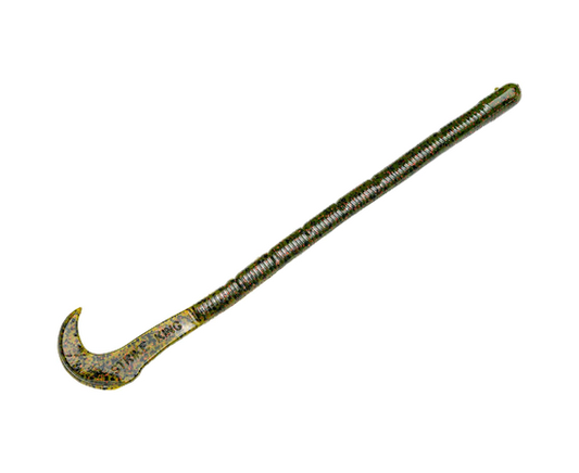 RAGE THUMPER WORM 10 WATERMELON RED FLAKE image 0